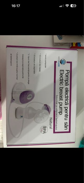 Pompa de san electrica Kidscare KC103