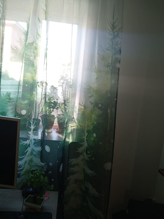 Perdele dormitor și bucatarie