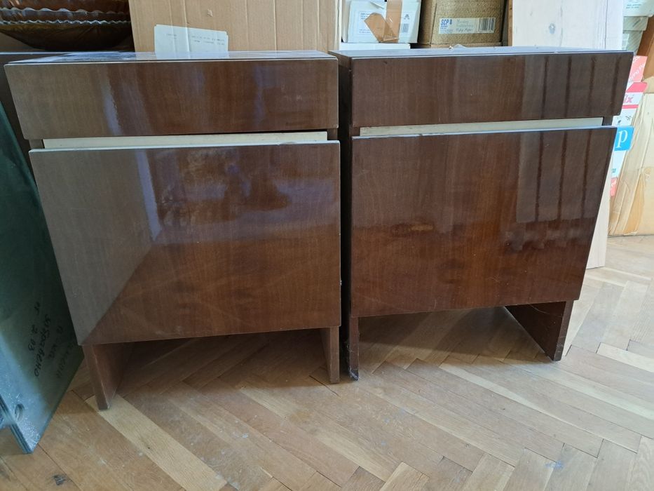 Спалня комплект - двойно легло с ракла, 2 ед.пружини, 2 нощни шкафчета