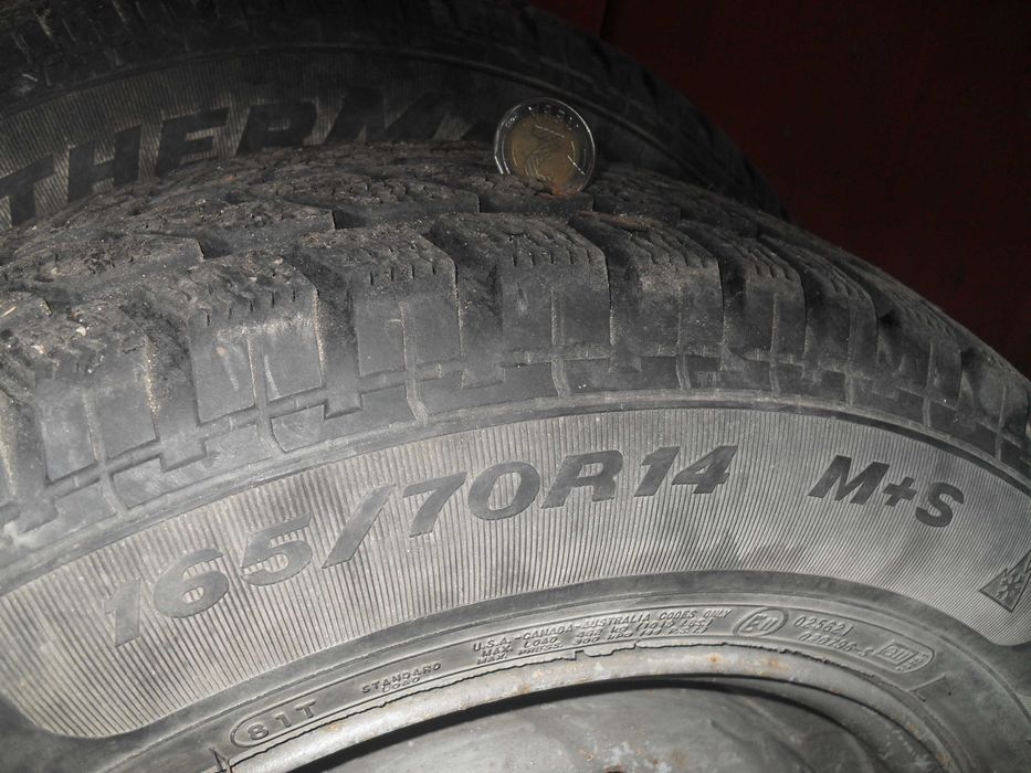 продавам гуми с джанти за фиат