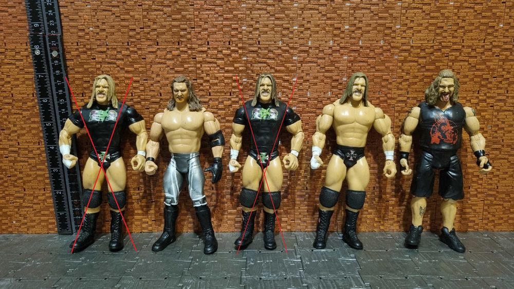 WWE RAW фигури кечисти