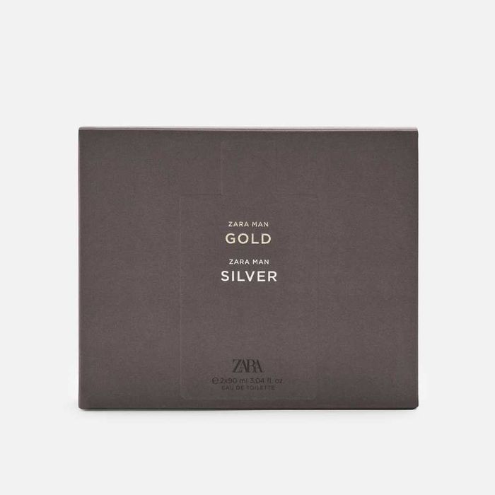 (original) ZARA Silver + Gold  / парфюм / духи / parfum / atir