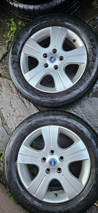 5/114.3/16 fiat sedici suzuki sx оригинални джанти с летни гуми