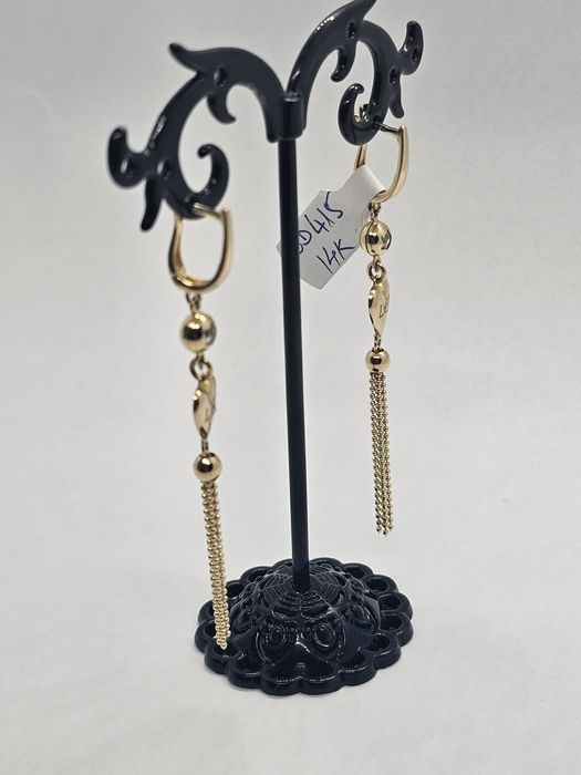 Vand cercei din aur 14 k 5.04 g cod 415