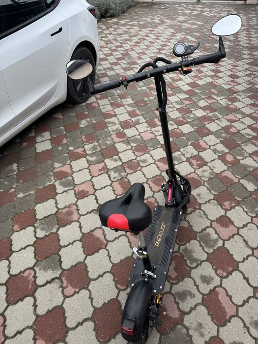 Trotineta electrica Janobike T10 cu sezut, motor dual, 75kmh