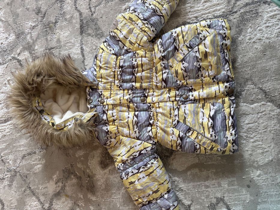 Детский зимний комбинезон Huppa