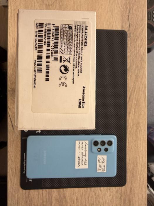 Продавам/Бартер Samsung A72 128GB blue