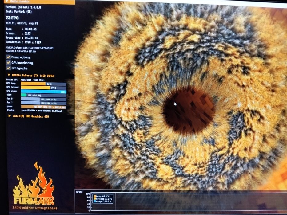 ПК 1660super, SSD1TB, Озу 16