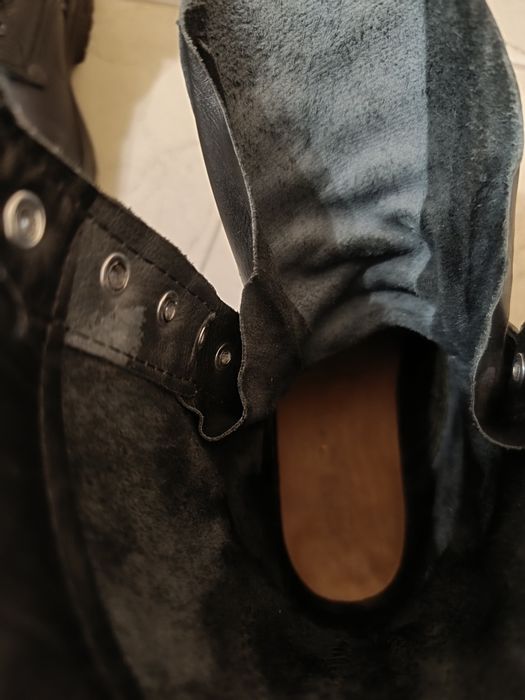 Мужские кожаные берцы р41