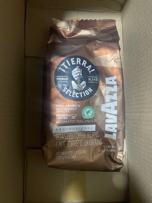 Tricou imprimeu cafea lavazza