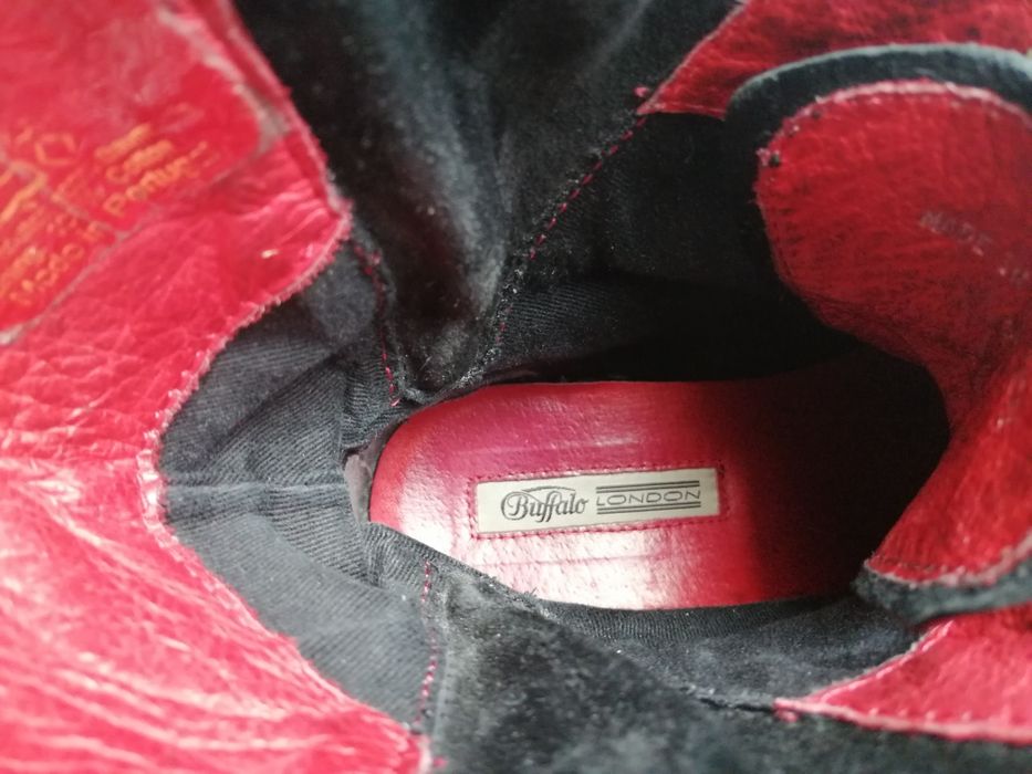 Боти Buffalo London естествена кожа