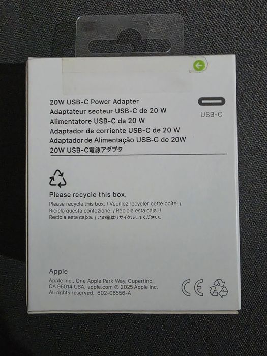 20и 25Wзарядка эпл