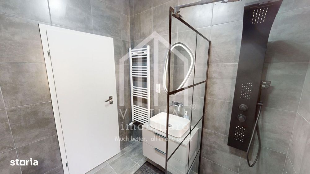 Apartamet cu 3 camere, 60mp utili + balcon (9mp), parcare, Ciresica