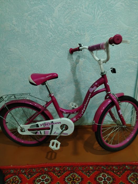 Велосипед розовый
