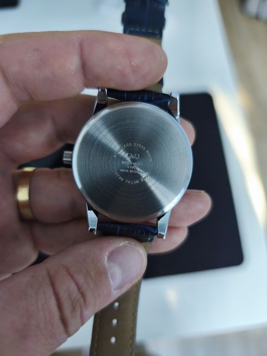 Ceas Q&Q Quartz Moonphase – Nou, nepurtat, cu cutie originală