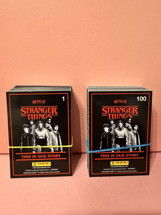 Lot cartonase Stranger things