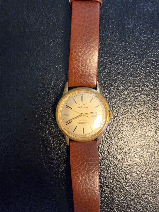 Vand ceas diehl automatic suflat cu aur