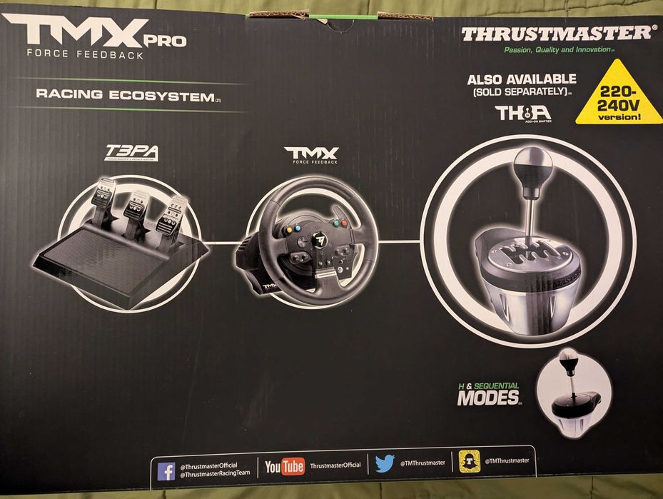 THRUSTMASTER TMX PRO volan si pedale de gaming PC si XBOX