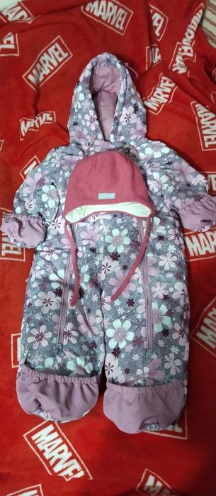 Комбинезон теплый на девочку