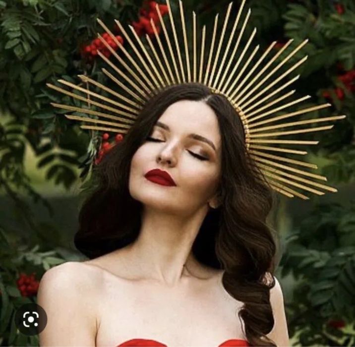 Корона Ободок солнце 4 шт.