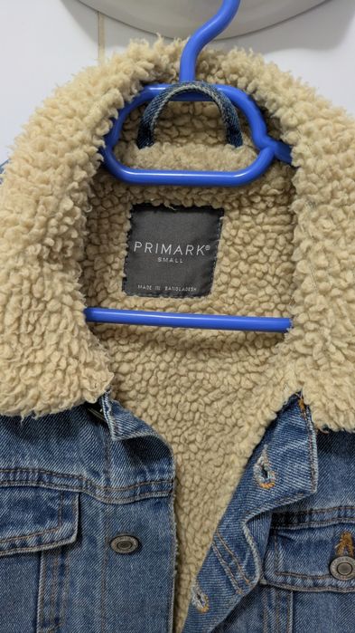 Geaca de blugi îmblănită s