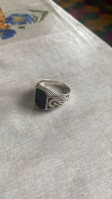 Сақина қолға тағатын таза күміс