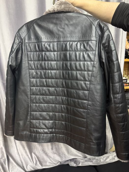 Мужская дубленка