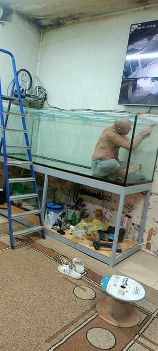 Изготовление аквариумов до 3000 литров.