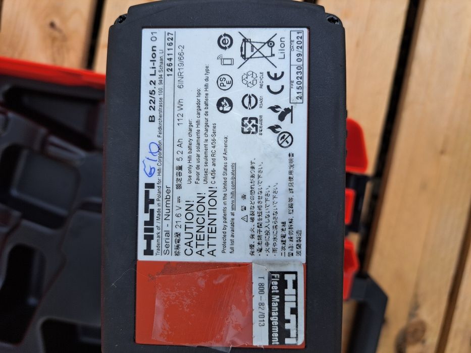 Pistol Impact Hilti SIW 6AT-A22