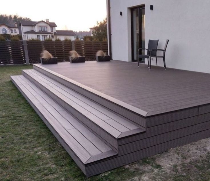 Дпк декинг террасная  доска монтаж