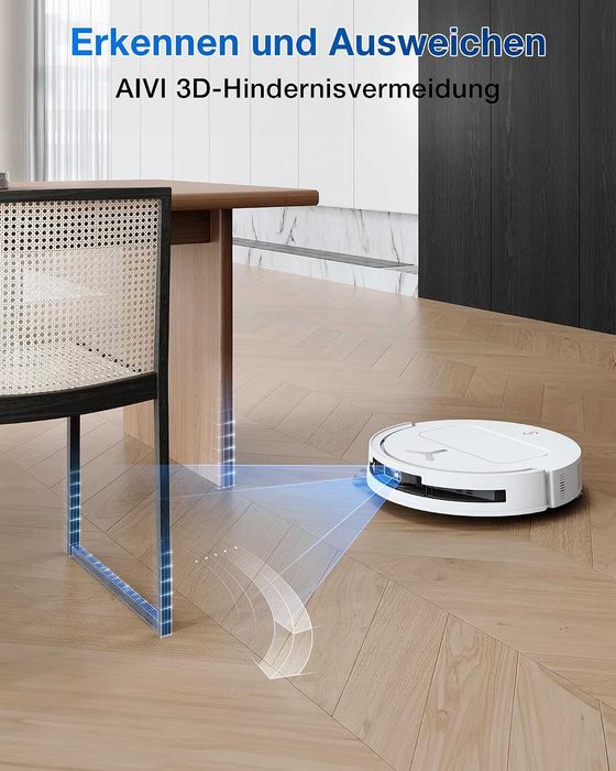Robot aspirator cu funcție de mop ECOVACS ZeroTangle T50 Omni Gen2
