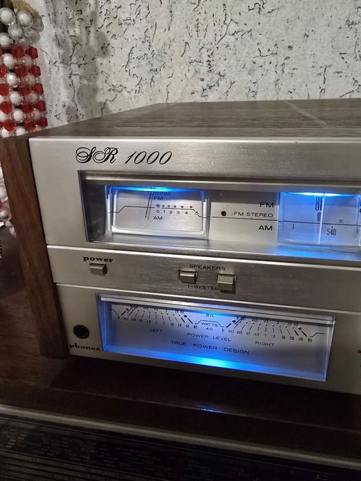 Рессивер Marantz и акустика Sony