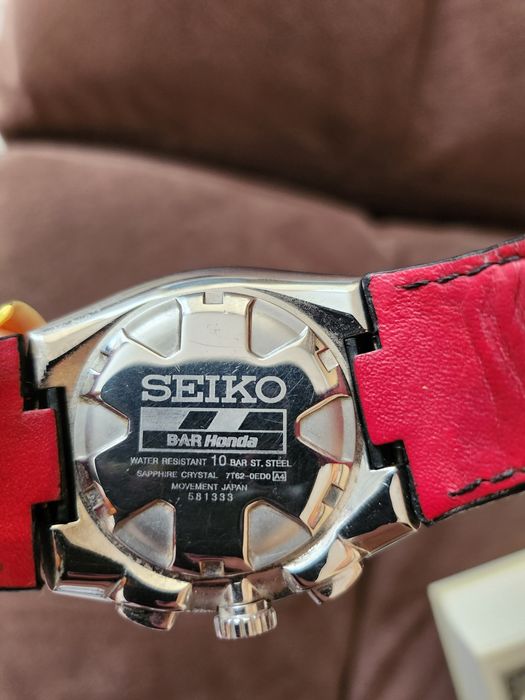 Ceas Seiko Sportura F1 BAR Honda