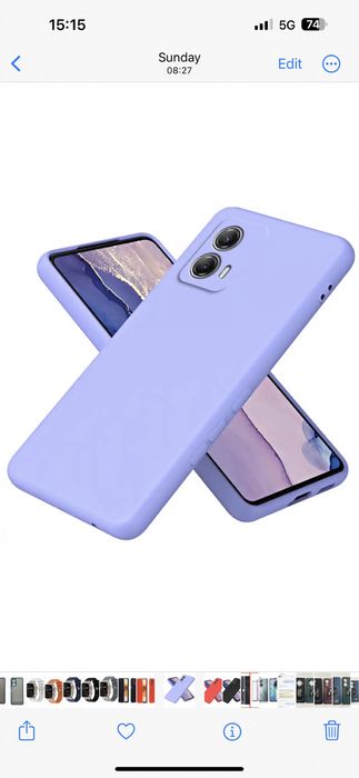 Motorola Edge 30 Neo 40 50 60 PRO ULTRA Husa Silicon Silk Case Interio