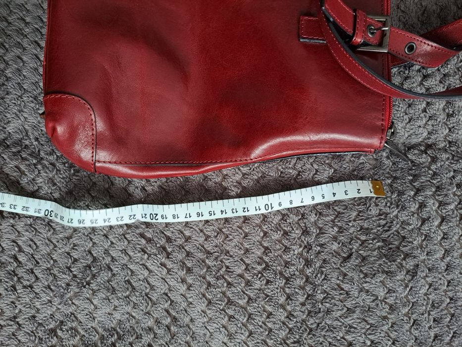 Geantă din piele naturală nouă