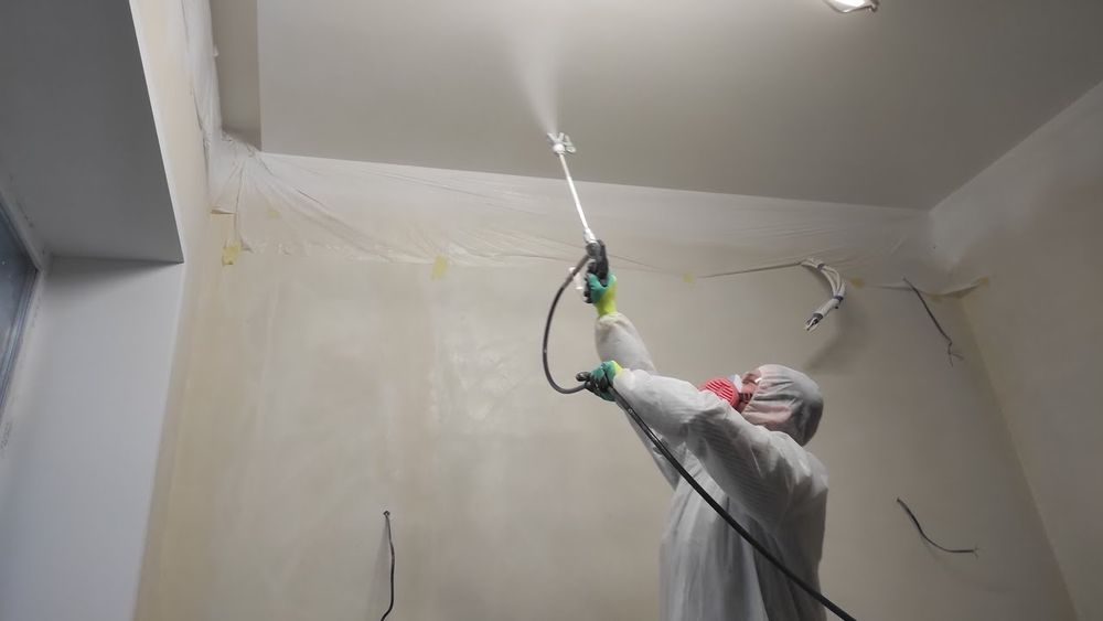 Покраска стен, полов,металлоконструкций.