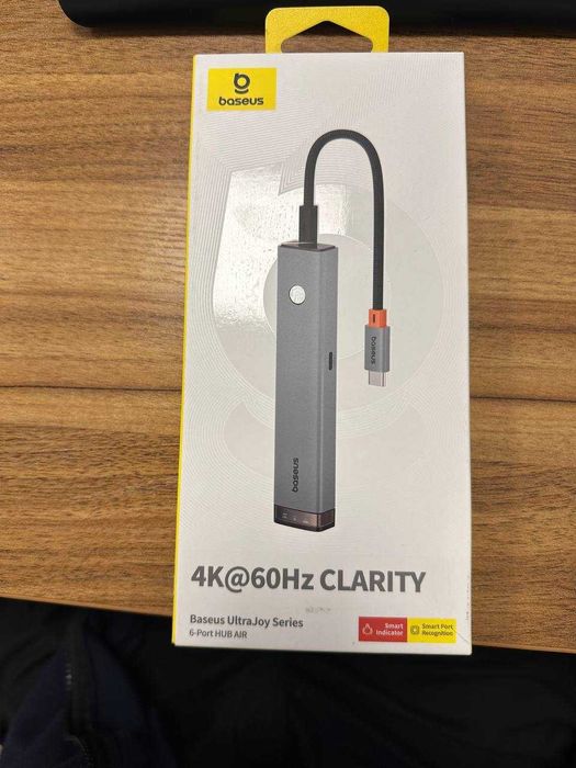 Baseus 6-1 Компактный USB-C HDMI 4K 60Hz