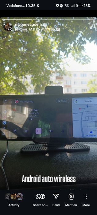 Vand navigatie compatibila apple car play/android auto