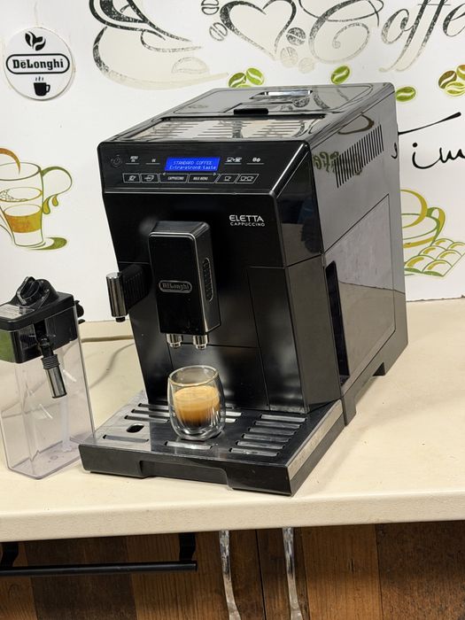 Кафемашина кафе автомат delonghi ELETTA с гаранция