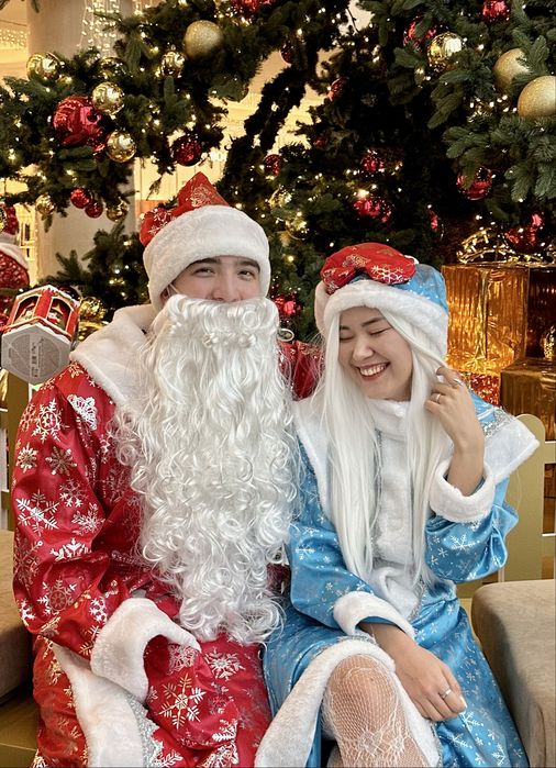 дед мороз и снегурочка