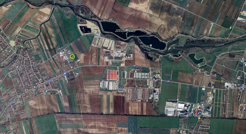 Vand/inchiriez Hala, intrare in localitarea Tarian, zona industriala