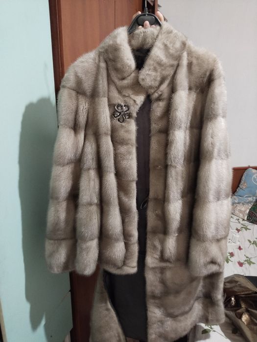 Норковый шуба этикеткасымен