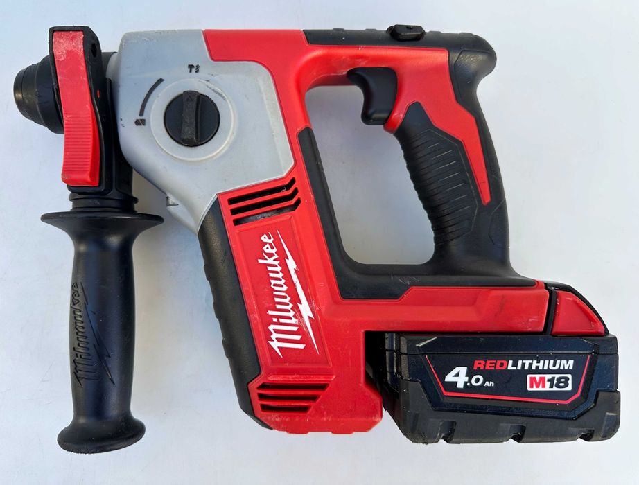 Milwaukee M18 BH - Акумулаторен перфоратор 2x18V 4.0Ah отличен!