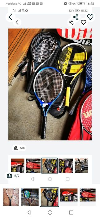 Vand paleta palete racheta de tenis