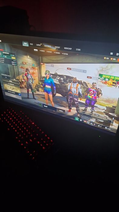 Игровой компьютер в комплекте