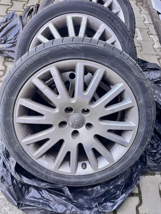 Jante audi R17,anvelope Nokian 225/45Z R17