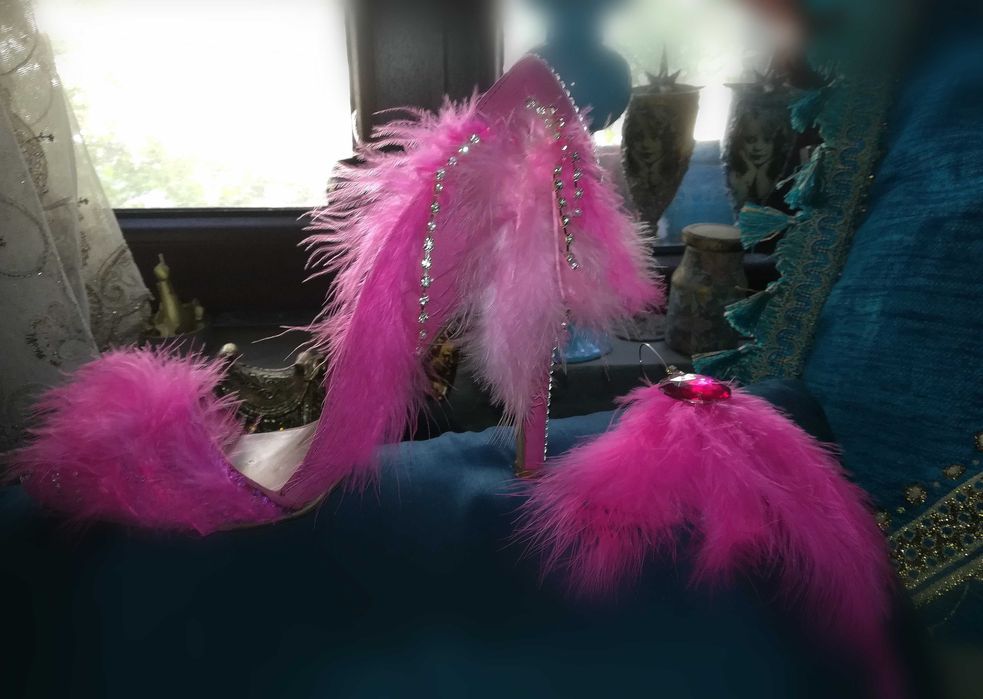 Pantofi unicat artizanat lux