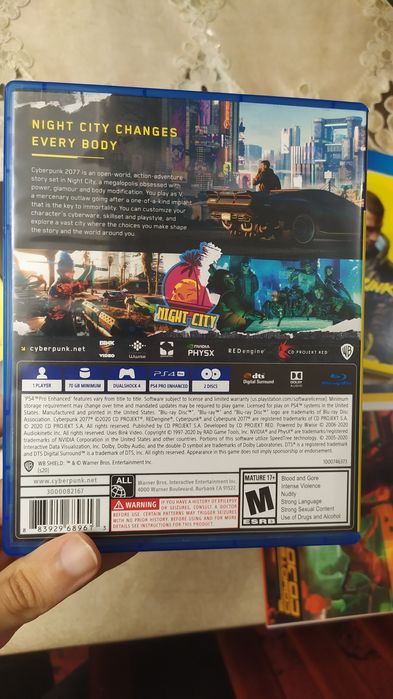 Сyberpunk 2077 ps 5, ps 4