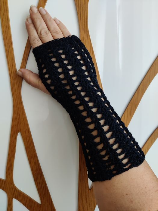 Плетени ръкавици без пръсти