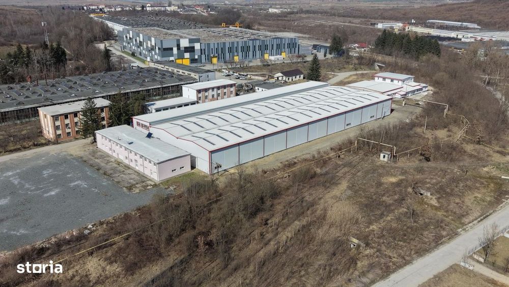 Hala de închiriat 6957 mp cu utilități complete